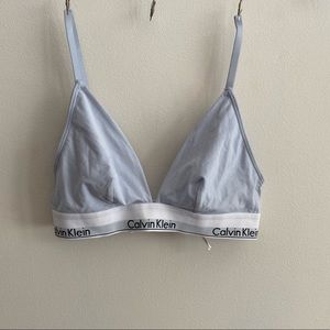 Calvin Klein triangle bra
